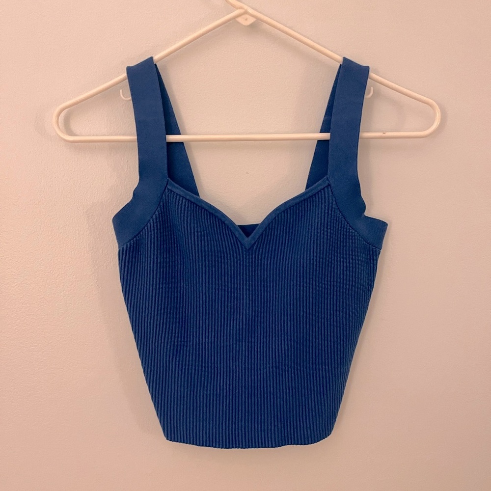 Abercrombie Sweatheart Sweater Tank